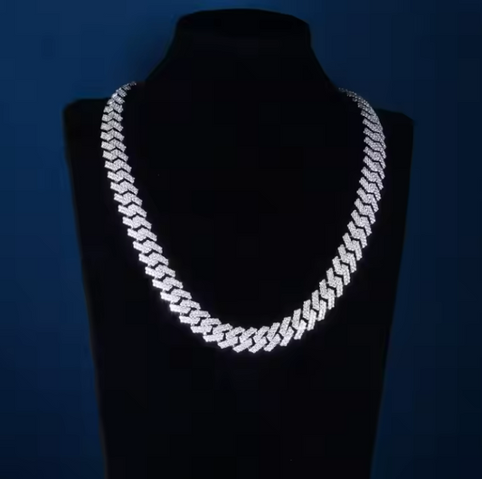 Phantom Cuban Necklace-15mm