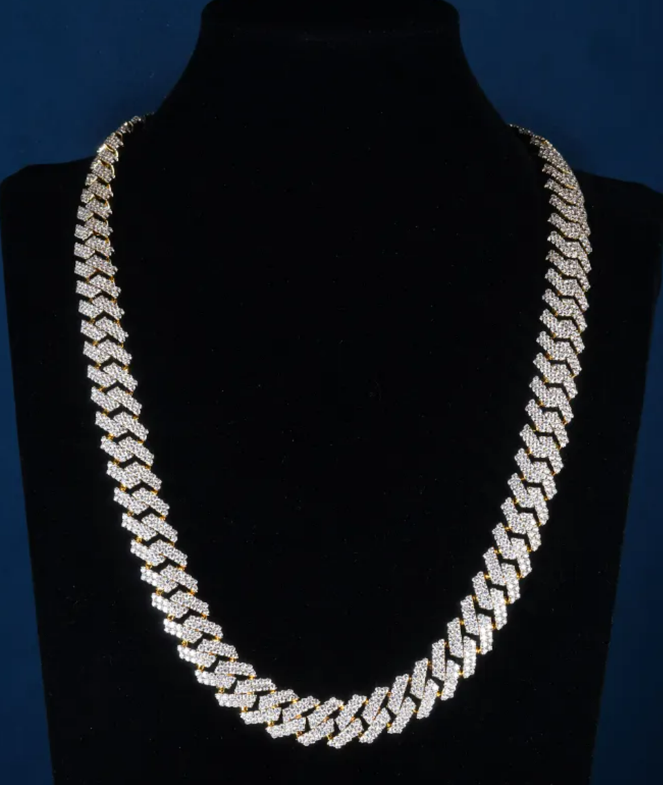 Phantom Cuban Necklace-15mm